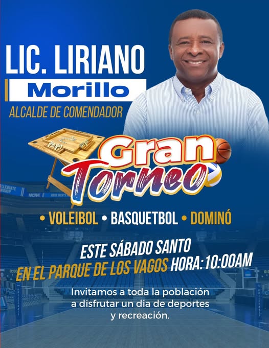 ¡Gran Torneo Deportivo en Comendador!