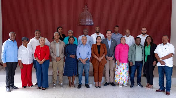 El alcalde del municipio de Comendador, Liriano Morillo, participó en la reunión del Consejo Provincial de Desarrollo.
